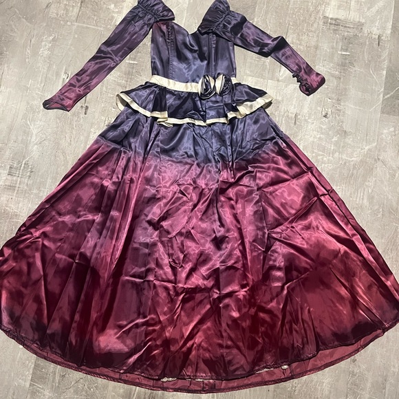 Gunne Sax Dresses & Skirts - Gunne Sax vintage Elegant Purple Ombre Dress w bodice sz 5
